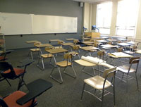 Arts & Sciences Building Room 210. Click on photo for larger image.
