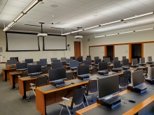 College of Business Room 26. Click on photo for larger image.