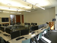 College of Business Room 109. Click on photo for larger image.