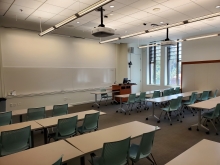 College of Business Room 110. Click on photo for larger image.