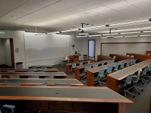 College of Business Room 123. Click on photo for larger image.