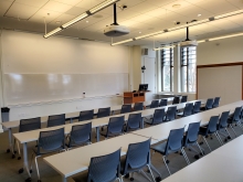 College of Business Room 208. Click on photo for larger image.