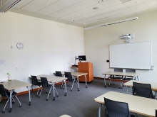 College of Business Room 222. Click on photo for larger image.