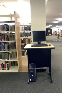 Coe Room 400. Click on photo for larger image.