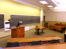 Classroom Building Room 103. Click on photo for larger image.