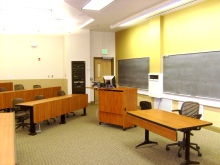 Classroom Building Room 118. Click on photo for larger image.