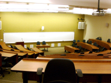 Classroom Building Room 133. Click on photo for larger image.
