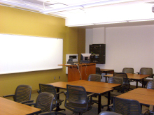 Classroom Building Room 137. Click on photo for larger image.