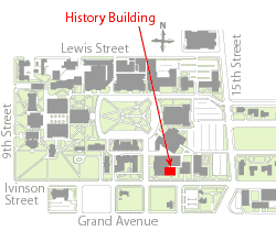 History Building location map.