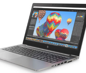 photograph of HP Zbook Fury 15 G6 computer