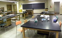 Biological Sciences Building  Room 143. Click on photo for larger image.