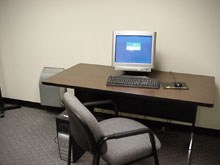 Corbett Building  Room 104. Click on photo for larger image.