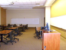 Classroom Building  Room 215. Click on photo for larger image.