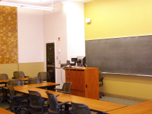 Classroom Building  Room 207. Click on photo for larger image.