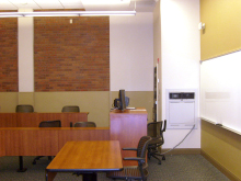 Classroom Building  Room 221. Click on photo for larger image.