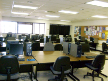 Engineering Building  Room 4054. Click on photo for larger image.