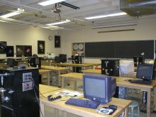Physical Sciences Building  Room 132. Click on photo for larger image.