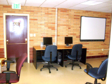 Ross Hall  Room 29. Click on photo for larger image.
