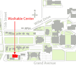 King Street location map.
